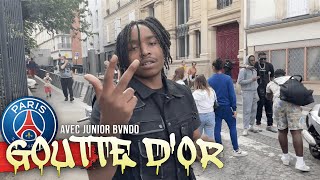 GabMorrison  Immersion à la Goutte dOr avec Junior Bvndo Paris 18ème [upl. by Naus]