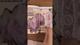 Scrapbooking ASMR 🪷 journal aesthetic scrapbooking asmr craft [upl. by Nairda850]