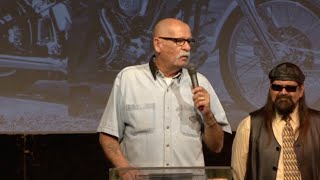 Former Hells Angel Otto Friedlis memorial service with speech by Beautiful Buzzard and Dougie Poo [upl. by Daryl]