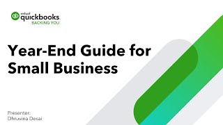 YearEnd Guide for Small Business  QuickBooks Online [upl. by Clareta814]