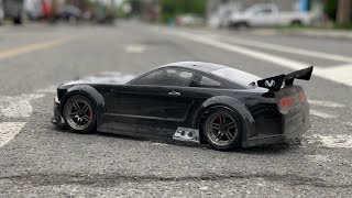 Traxxas 4Tec 20 3s Run NEW BODY [upl. by Asylem909]