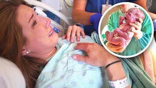 Emotional Live Birth Vlog of Our Baby Girl [upl. by Pentha651]