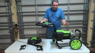 The only pressure washer you need Greenworks 2700 PSI [upl. by Channing]