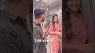 🥰🌹Ladki ne ladka ko Akha Mari Cute couple bollywood automobile song Mr Indian Hacker😍 [upl. by Karla]