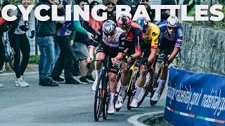 BEST CYCLING BATTLES  Compilation 2023  Wout Van Aert vs Mathieu van der Poel vs Tadej Pogačar [upl. by Dnivra]