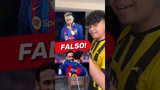 🚨 FALSO neymar jr no va para barcelona football soccer neymarjr joshjuanico viral shorts [upl. by Naro361]