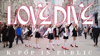 KPOP IN PUBLIC RUSSIA IVE 아이브  LOVE DIVE by QWIN 큐윈  Dance Cover  One Take [upl. by Linetta]