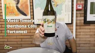 Wine Review Vietti Timorasso Derthona Colli Tortonesi 2020 [upl. by Benoite]