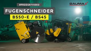 BAUMAX Fugenschneider BS45 und BS50E [upl. by Initof]