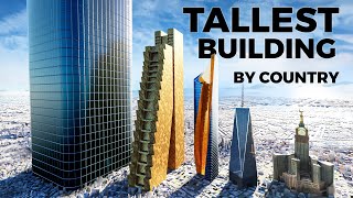 Tallest Building in the world By Country 3D [upl. by Taft]