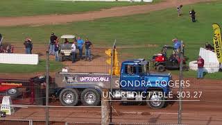 Lernerville Power Pulls Lernerville Speedway Pa Big Rigs Truck Pulls Sarver 82717 [upl. by Aitrop]