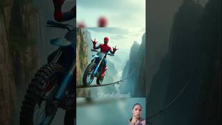 Trail bike who is best Spiderman vs venom vs supermanspidermanmarvel [upl. by Eiuqram371]