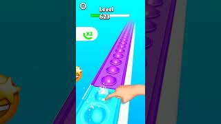 Satisfying Android Gameplay Pop Run 3rd satisfyingandroidgameplay [upl. by Adnilev]