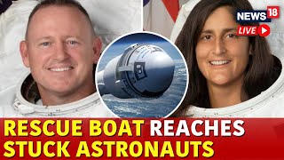 Elon Musks SpaceX Launches Mission To Rescue Astronauts Stranded At ISS  Sunita Williams  N18G [upl. by Onirotciv]