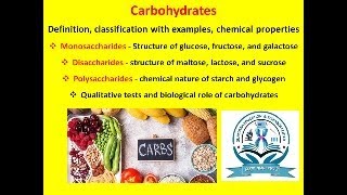 Carbohydrates [upl. by Tem]