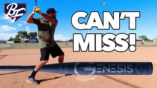 2024 Louisville Slugger Andy Purcell APG4 Genesis 240 USSSA Bat Review [upl. by Christiana]