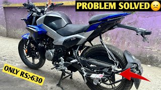 Hero Xtreme 125r Ladies Footrest Installation Process 😲 xtreme 125r accessories amp modification [upl. by Fillbert]