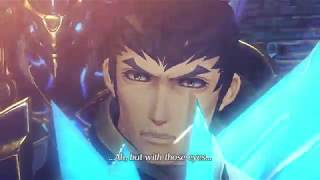 Xenoblade Chronicles 2  Chapter 1 Rex Fights Malos Pyra Awakens quotAegiss Driverquot Cutscene 2019 [upl. by Anelej]