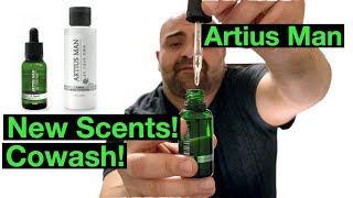 Artius Man New Scents and Cowash Review 3 wood Restoration [upl. by Aikal997]