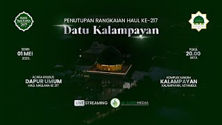 Penutupan Rangkaian Acara Haul Maulana Syekh Muhammad Arsyad Al Banjary Ke217  Malam 11Syawwal [upl. by Wynne]