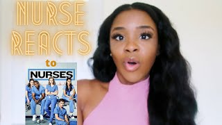 Real Nurse Reacts To NBC quot NURSESquot  Medical TV Drama [upl. by Aiym]