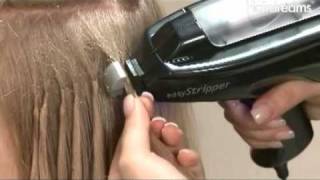 Retire las extensiones de la manera más facil nunca vista  Hairdreams easyStripper [upl. by Garmaise]