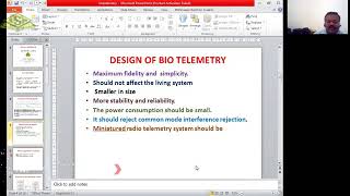 Medical Electronics  Bio Telemetry System [upl. by Pirali621]