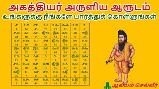 அகத்தியர் அருளிய ஆரூடம்  Siddhar Jothidam in Tamil  Siddhar Arudam Tamil [upl. by Ezra]