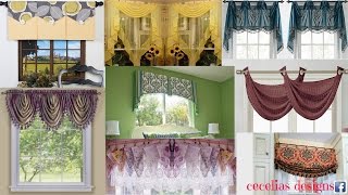 Curtain designs for homes interiorsvalance [upl. by Turrell]