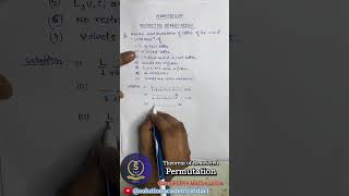 Restricted Permutation Solving 3  Mathematics permutationandcombination mathtricks basicmaths [upl. by Vlad]