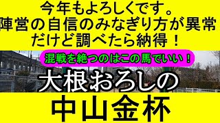 中山金杯2023のデータから導き出した最終予想【競馬予想】 [upl. by Rosana]