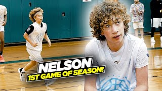 Nelson The Prodigy amp His Younger Bro WILD First Game Of The Season [upl. by Inoliel]