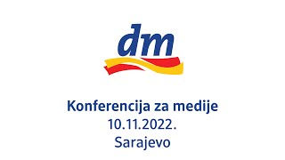 dm konferencija za medije 2022 [upl. by Baoj]