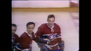 1971 Stanley Cup Playoffs  Habs vs Bruins Black Hawks [upl. by Elayne719]