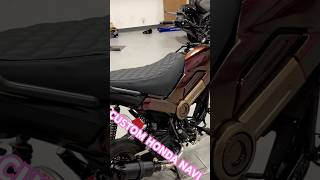 My Wife’s custom Honda Navi is almost done hondanavi navi motorcycle [upl. by Ailegna]