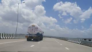 Samruddhi Mahamarg NagpurMumbai Expressway Nashik Entrance to Rest Area Timelapse [upl. by Ennagem]