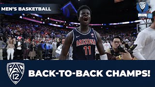 Arizona vs UCLA  2023 Pac12 Mens Basketball Tournament Championship Game Highlights [upl. by Zanlog]