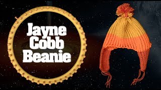 How to make a Firefly Jayne Cobb Beanie Hat on a round loom [upl. by Yehudi]