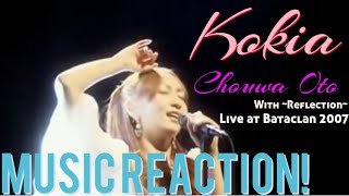 IT’S STILL INCREDIBLE SONG💕 Kokia  Chouwa Oto with Reflection Live at Bataclan Music Reaction [upl. by Gottfried]