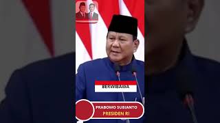 PIDATO PERDANA PRABOWO SUBIANTO [upl. by Stovall]