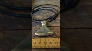 viking axe necklace jewelry [upl. by Wilbert]