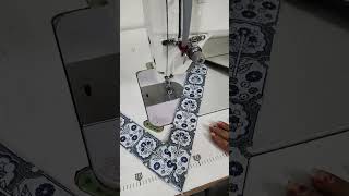 ek side flower wali strip ko v neck pr is treh se adjust kre fashion stitching By Rajni Kalra [upl. by Gudren779]