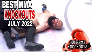 MMA’s Best Knockouts I July 2022 HD Part 2 [upl. by Kcor660]