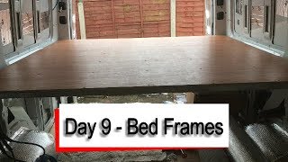 Mercedes Sprinter Camper Van Bed Frame [upl. by Halda332]