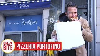 Barstool Pizza Review  Pizzeria Portofino Chicago IL [upl. by Elleinad]