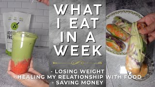 What I Eat In a Week  Losing 28 lbs in 5 Days [upl. by Akiaki]