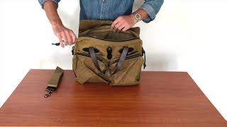 ➤Filson 24Hour Tin Briefcase [upl. by Shipley572]