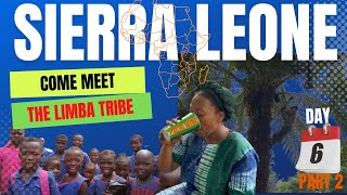 SIERRA LEONE  LIMBA TRADITIONAL VILLAGE  LIMBA TRIBE  AFRICAN NAMING CEREMONY  palm wine [upl. by Manson]