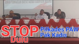 Wakil Ketua 1 DPRD Malaka Tegas Soal Pilkades PAW Stop Dulu Pak Kadis [upl. by Mueller]