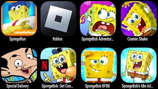 Sponge RunRobloxSpongeBob SimulatorSpongeBob AdventureCosmic ShakeSpongeBob CookingSpongeBob [upl. by Alleyne229]